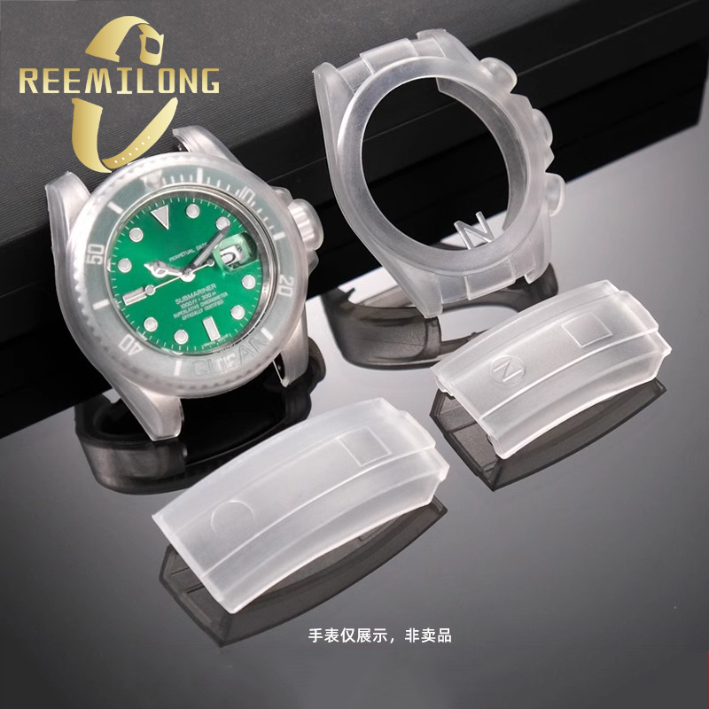 Jewelry Rolex Watches - นาฬิกาป้องกันกรณีโปร่งใส Scratch-proof กันน้ํายางซิลิโคน Protactive สําหรับ Rolex