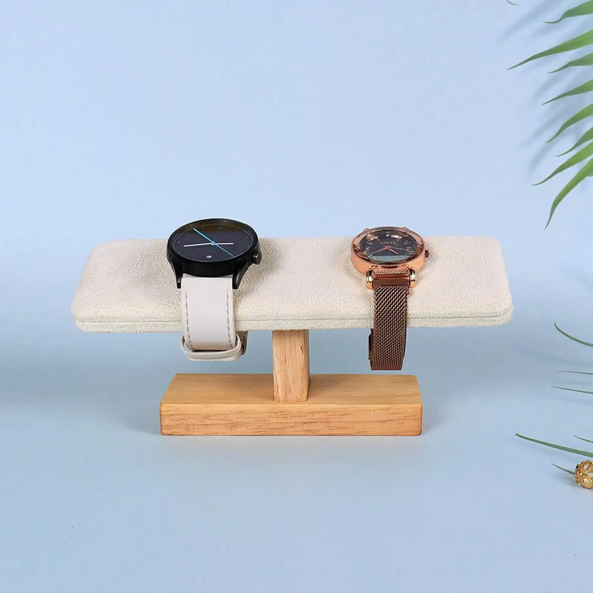 Jewelry Box Organizer Watches - ขาตั้งออแกไนเซอร์นาฬิกาเครื่องประดับ - ฟังก์ชั่นการจัดเก็บและการตกแต่งนาฬิกาคู่ที่มีสไตล์
