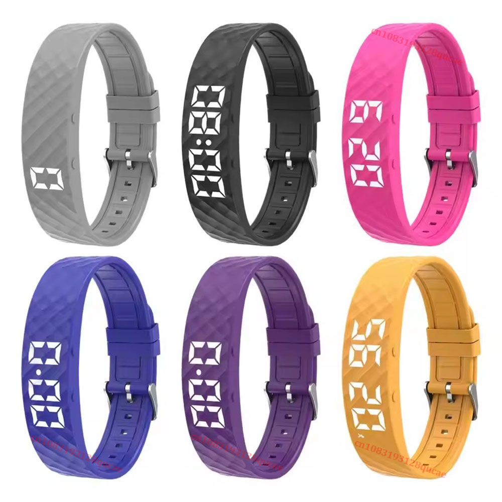 Italian Jewelry Watches - นาฬิกาปลุกแบบสั่น สำหรับผู้ที่นอนหลับสนิท ปลุกแบบเงียบ สร้อยข้อมืออัจฉริยะสำหรับผู้ชายและผู้หญิง ปรับได้ สวมใส่ได้