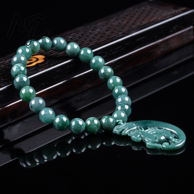 สร้อยข้อมือถักมือจากหยกธรรมชาต - Jewelry & Watches Spółka Z Ograniczoną Odpowiedzialnością Sp Z Oo บทวิจารณ์และราคา