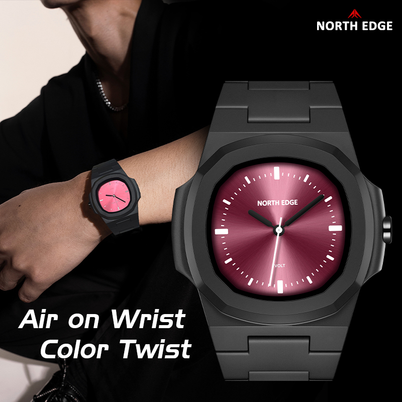 NORTH EDGE นาฬิกาสําหรับชายใหม - Jewelry Box Organizer Watches บทวิจารณ์และราคา