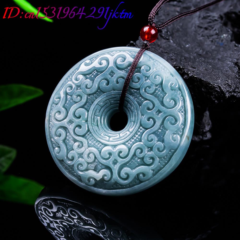 หยกพม่าธรรมชาติจี้ดอกไม้สร้อยค - Jewelry & Watches Spółka Z Ograniczoną Odpowiedzialnością Sp Z Oo บทวิจารณ์และราคา