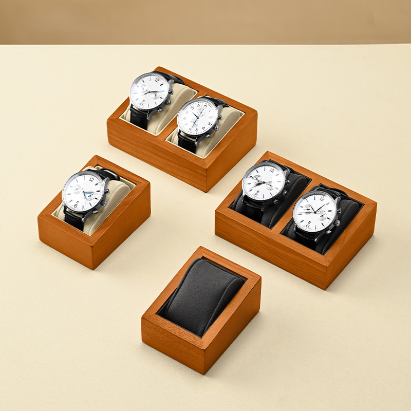กล่องเก็บนาฬิกาข้อมือไม้แท้ MI - Jewelry Box Organizer Watches บทวิจารณ์และราคา