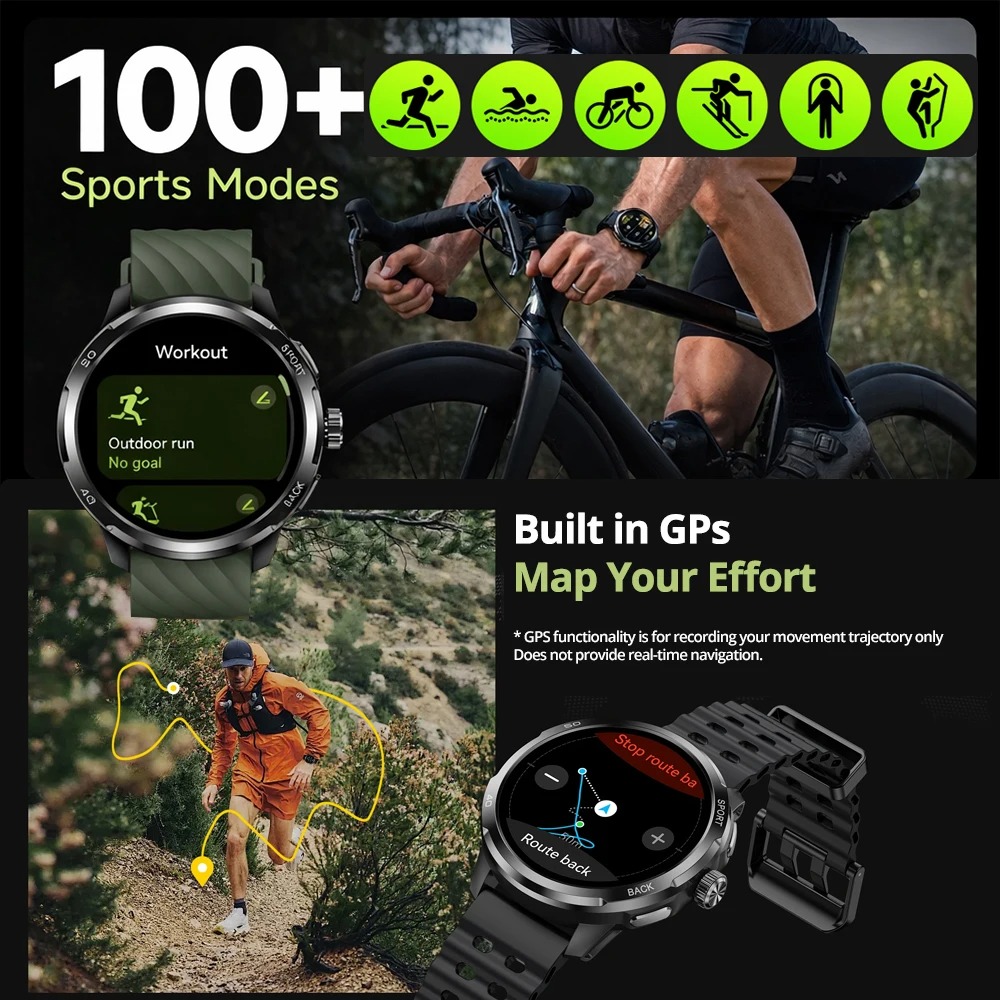 นาฬิกาอัจฉริยะ Ulefone Armor W - Italian Jewelry Watches บทวิจารณ์และราคา