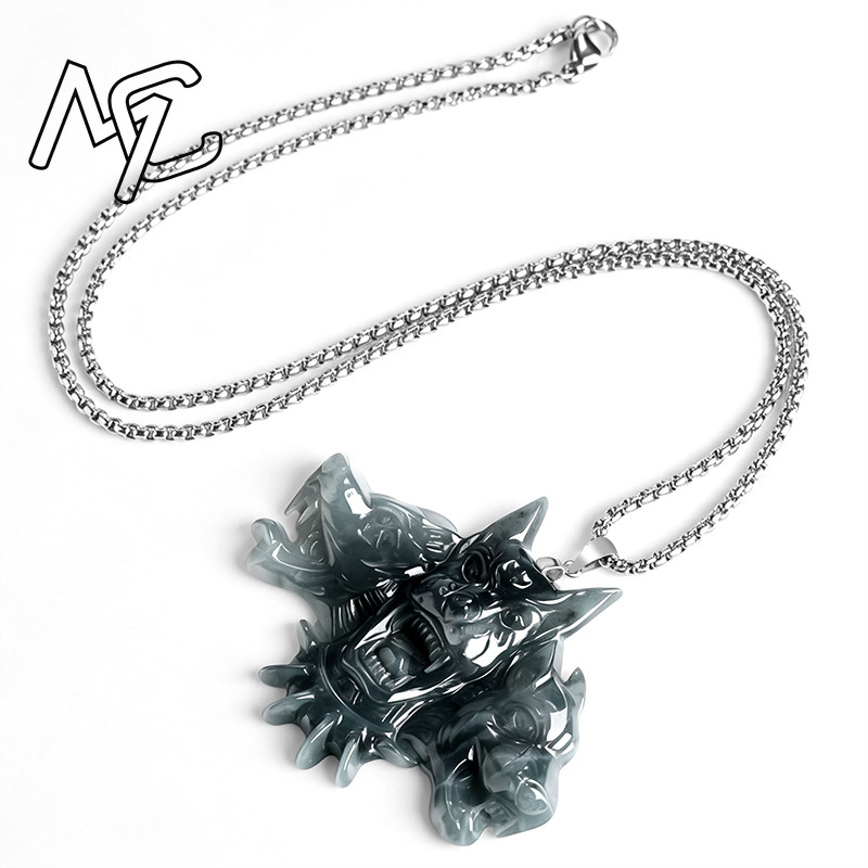 สร้อยคอจี้หยกธรรมชาติเงินแท้ S - Jewelry & Watches Spółka Z Ograniczoną Odpowiedzialnością Sp Z Oo บทวิจารณ์และราคา