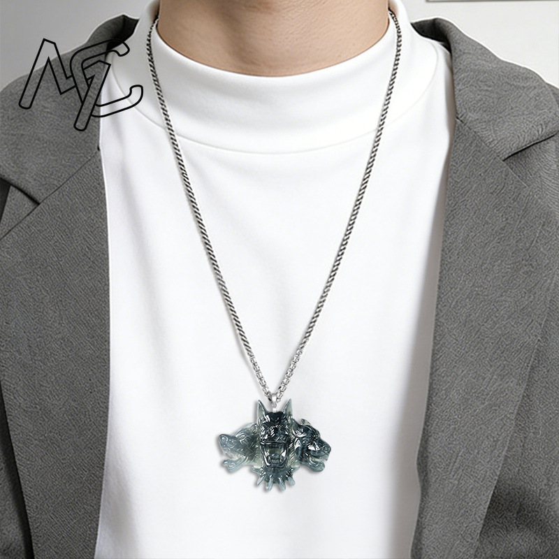 สร้อยคอจี้หยกธรรมชาติเงินแท้ S - Jewelry & Watches Spółka Z Ograniczoną Odpowiedzialnością Sp Z Oo บทวิจารณ์และราคา