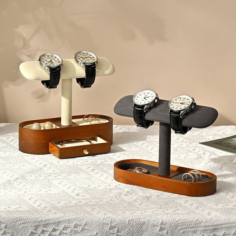 Oirlv ไม้เนื้อแข็งนาฬิกาออแกไน - Jewelry Box Organizer Watches บทวิจารณ์และราคา
