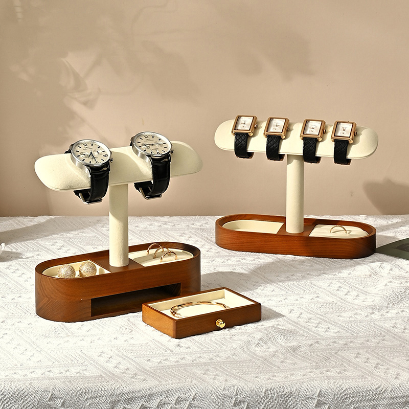 Oirlv ไม้เนื้อแข็งนาฬิกาออแกไน - Jewelry Box Organizer Watches บทวิจารณ์และราคา