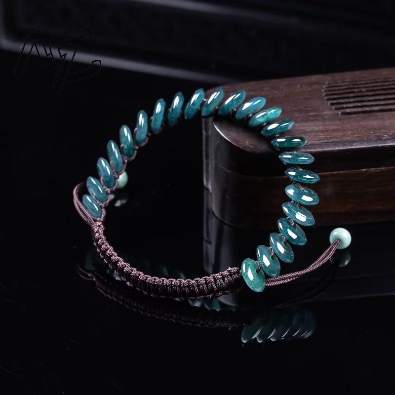 สร้อยข้อมือลูกปัดอะบาคัสสีน้ำเ - Jewelry & Watches Spółka Z Ograniczoną Odpowiedzialnością Sp Z Oo บทวิจารณ์และราคา