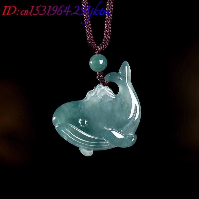 จี้สร้อยคอหยกพม่าแท้รูปปลาวาฬ  - Jewelry & Watches Spółka Z Ograniczoną Odpowiedzialnością Sp Z Oo บทวิจารณ์และราคา