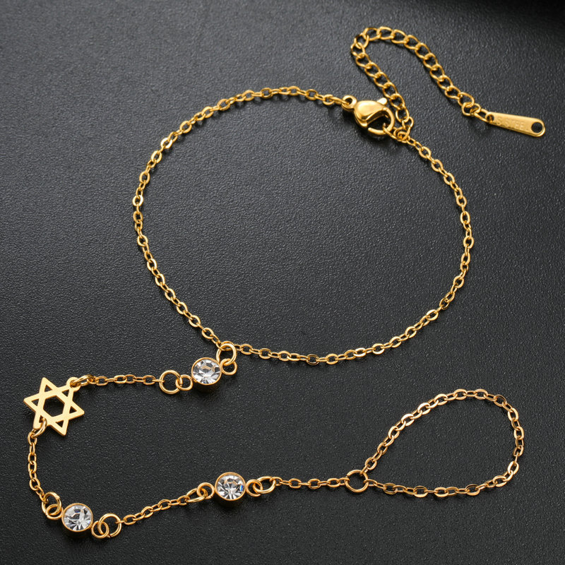 กำไลข้อมือรูปดาวหกแฉกของชาวยิว - Jewelry & Watches Spółka Z Ograniczoną Odpowiedzialnością Sp Z Oo บทวิจารณ์และราคา