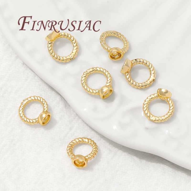7.5 มม.แหวนเชื่อมต่อ 18K Gold  - Gold Plated Ring บทวิจารณ์และราคา