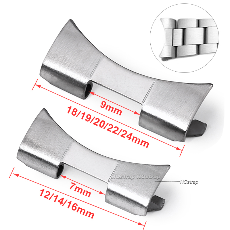 Hollow Curved End Link 20 มม.2 - Jewelry Rolex Watches บทวิจารณ์และราคา
