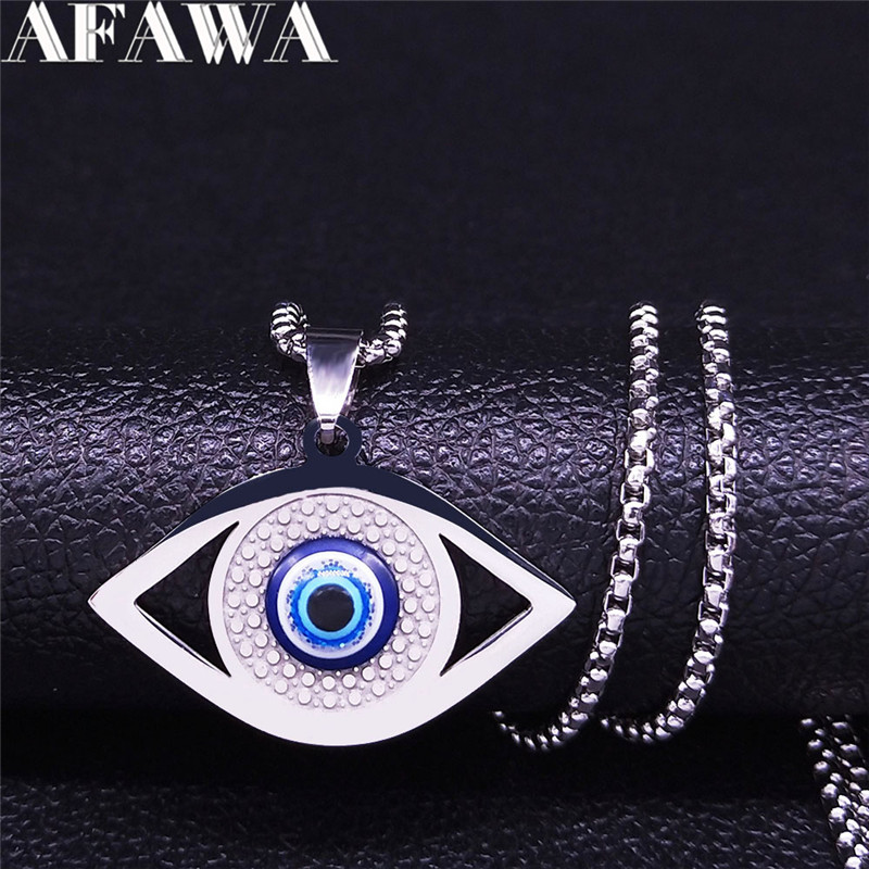อิสลาม ฮัมซา สร้อยคอตาปีศาจสีฟ - Jewelry & Watches Spółka Z Ograniczoną Odpowiedzialnością Sp Z Oo บทวิจารณ์และราคา