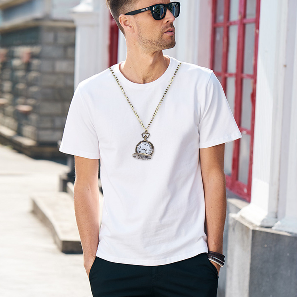 สร้อยคอจี้นาฬิกาลายดอกไม้สไตล์ - Unique Jewelry Watches บทวิจารณ์และราคา