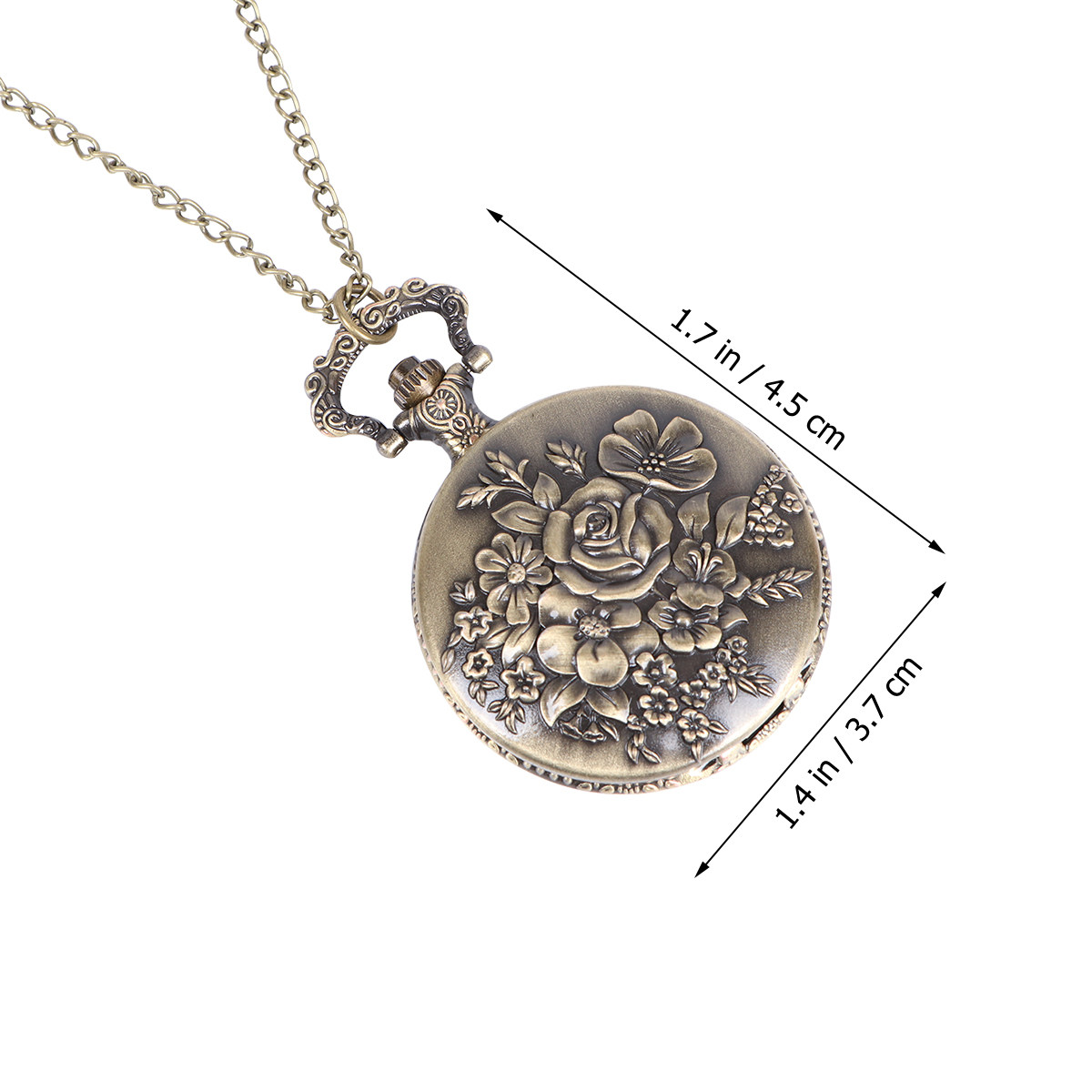 สร้อยคอจี้นาฬิกาลายดอกไม้สไตล์ - Unique Jewelry Watches บทวิจารณ์และราคา