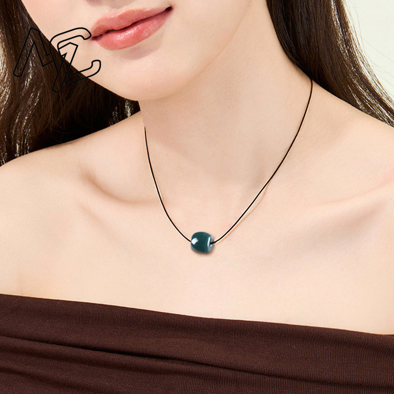 จี้สร้อยคอหยกพม่าแท้สีน้ำเงินเ - Jewelry & Watches Spółka Z Ograniczoną Odpowiedzialnością Sp Z Oo บทวิจารณ์และราคา
