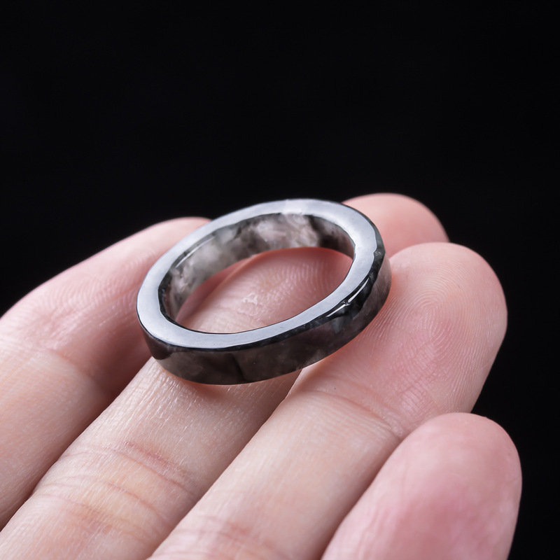 หยกพม่าเกรด A แท้, แหวนหยกดำชน - Jewelry & Watches Spółka Z Ograniczoną Odpowiedzialnością Sp Z Oo บทวิจารณ์และราคา